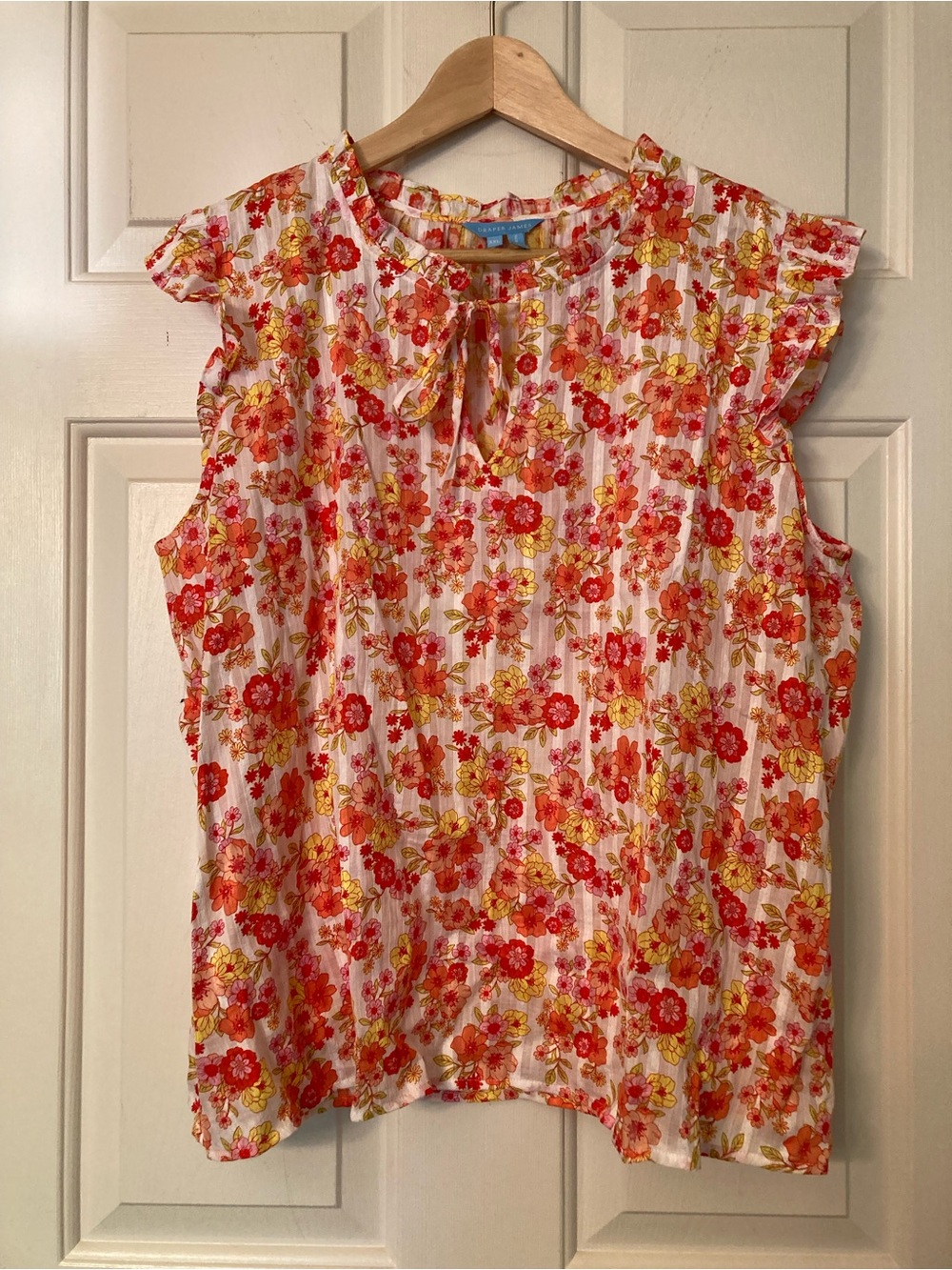 Draper James Floral Print Top